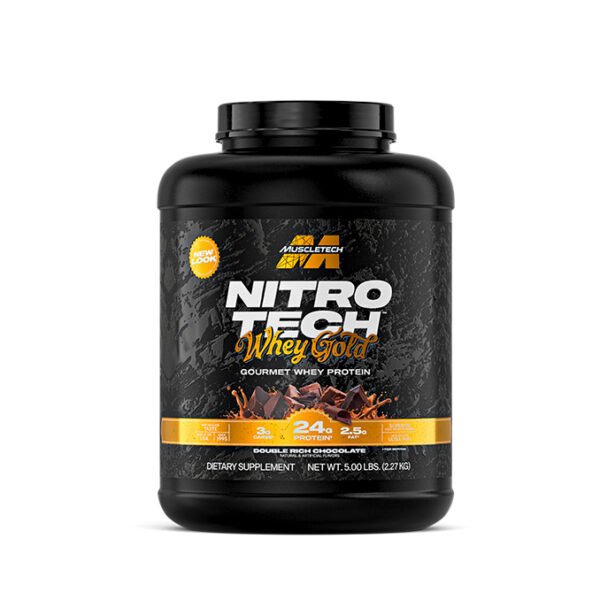 NITROTECH 100% Whey Gold (5lbs)
