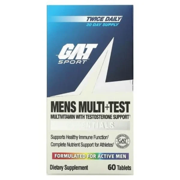 Gat Men's Multi+Test Essentials (60CAP)